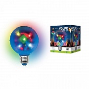 �����-����� E27 1.5W RGB Volpe Disco 3D ULI-Q308 "������" d=8�� 220V 1,5W/RGB/E27